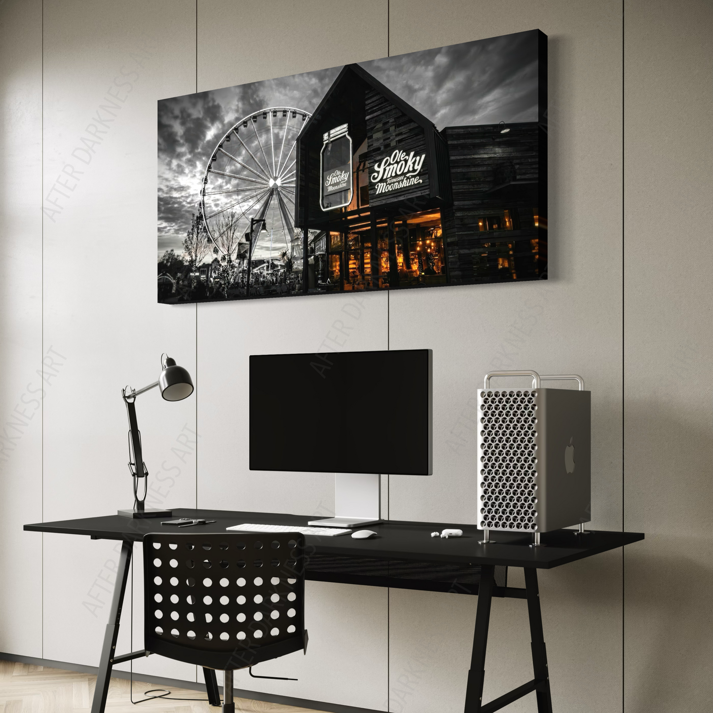 THE ISLAND PIGEON FORGE TENNESSEE CANVAS "MOONSHINE & SKYLINES"