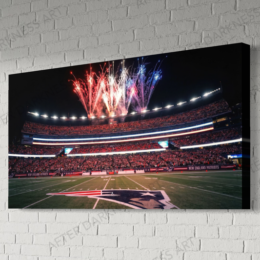 NEW ENGLAND PATRIOTS "FREEDOM & FIREWORKS" GILLETTE STADIUM | SUPER BOWL LX