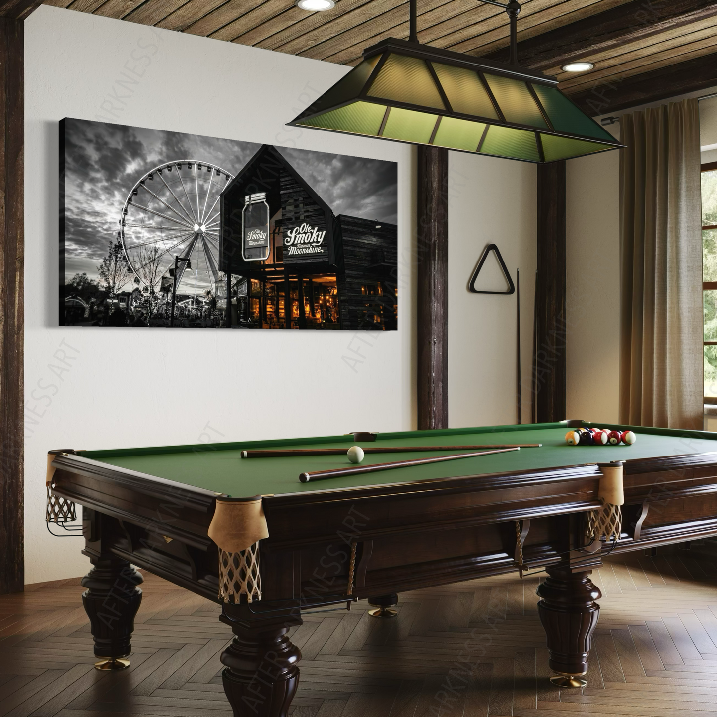 THE ISLAND PIGEON FORGE TENNESSEE CANVAS "MOONSHINE & SKYLINES"