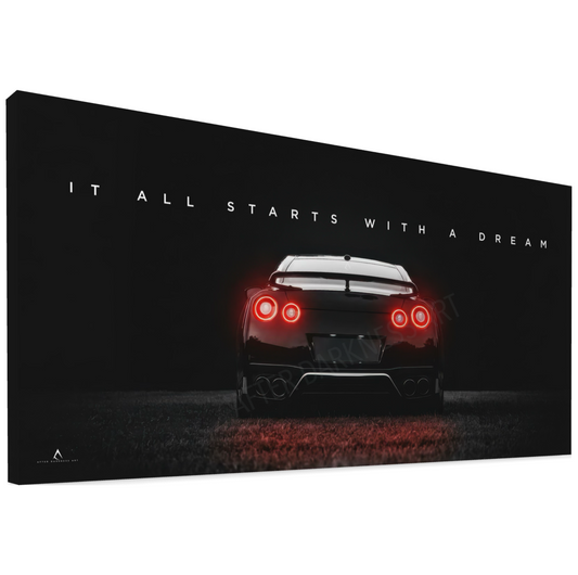 NISSAN GTR CANVAS "GTR DREAMING"