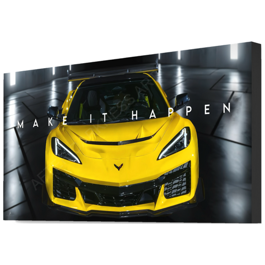 C8 ZR1 CANVAS "MAKE IT HAPPEN"