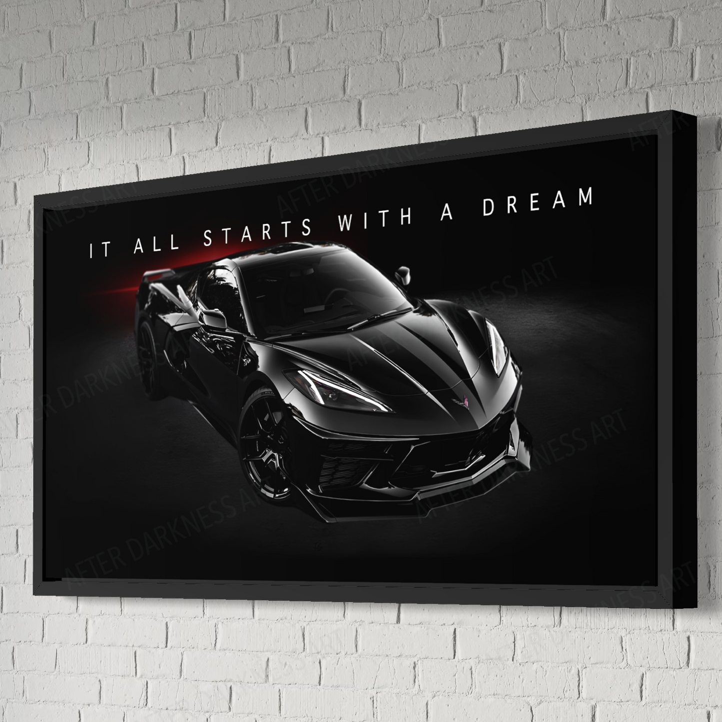 C8 CANVAS "STINGRAY DREAMING"