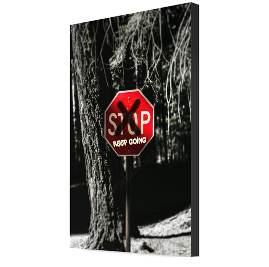 "NO STOPPING HERE"
