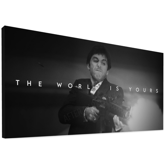 THE WORLD IS YOURS - TONY MONTANA - SCARFACE
