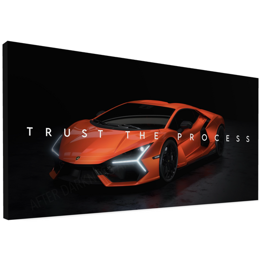 LAMBO CANVAS - TRUST THE PROCESS