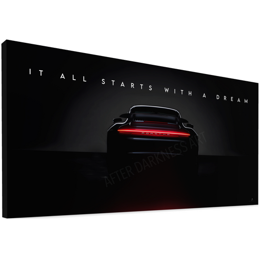 PORSCHE TURBO S CANVAS "TURBO S DREAMING"