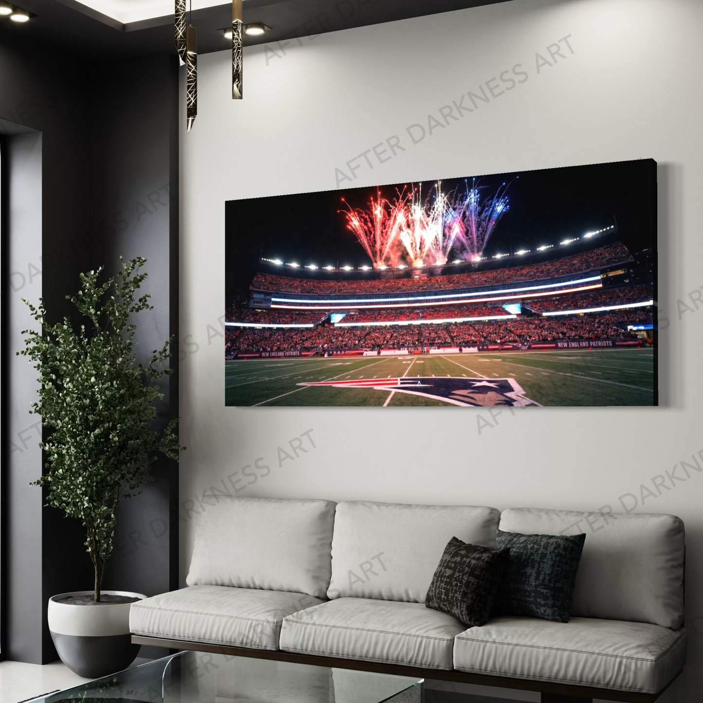 NEW ENGLAND PATRIOTS "FREEDOM & FIREWORKS" GILLETTE STADIUM | SUPER BOWL LX