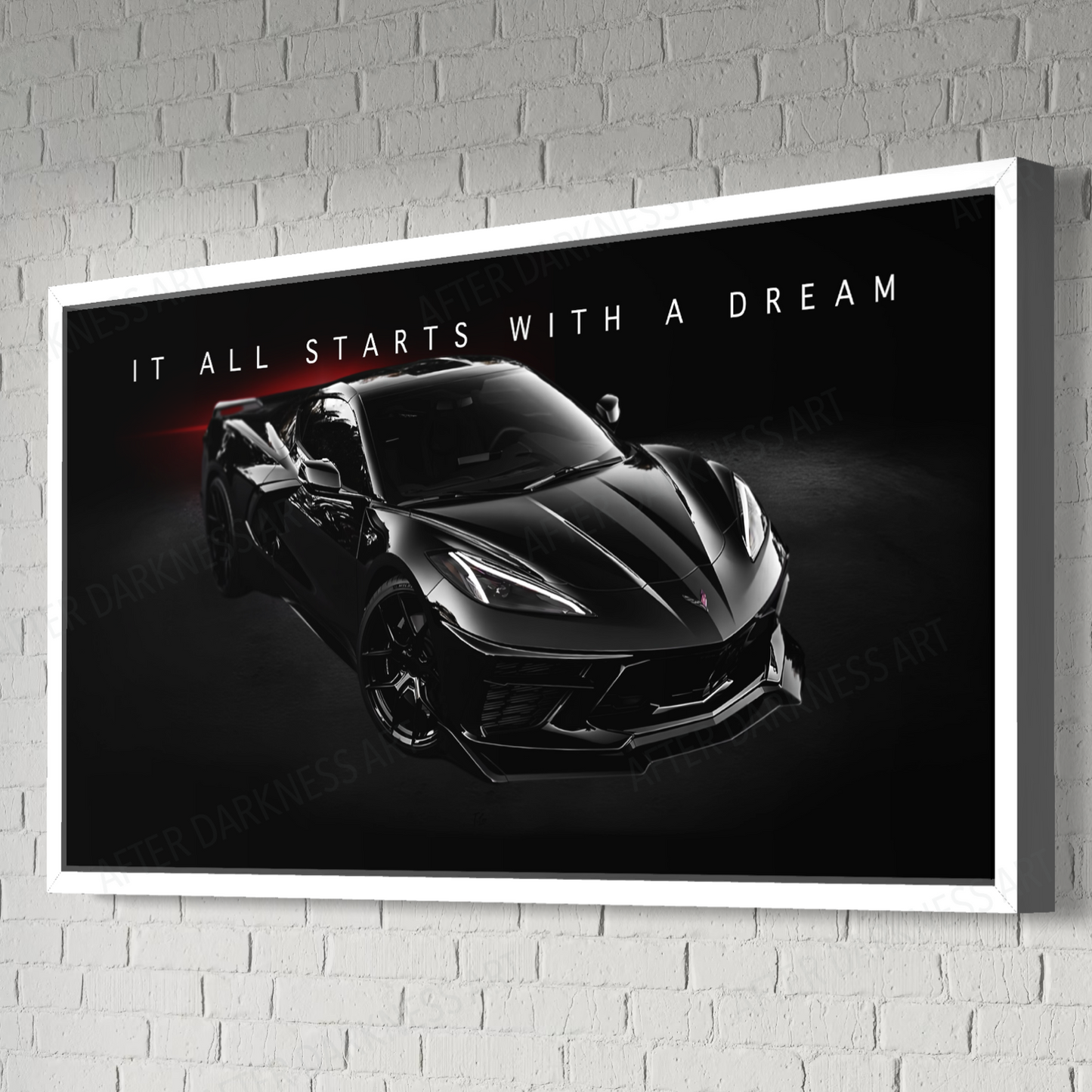 C8 CANVAS "STINGRAY DREAMING"