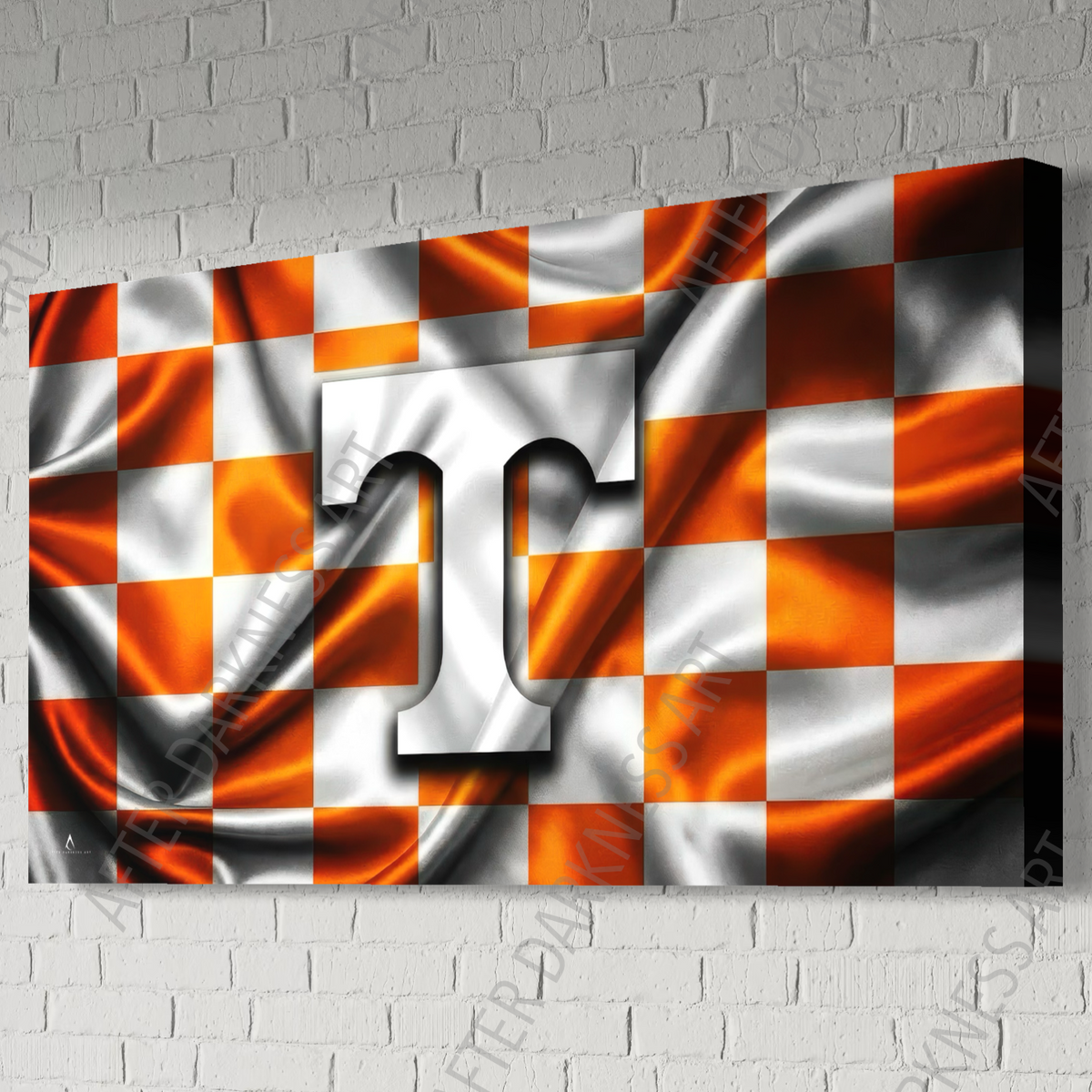 TENNESSEE VOLUNTEERS CANVAS "LAYERED IN ORANGE"