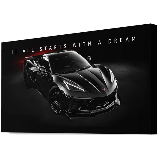 C8 CANVAS "STINGRAY DREAMING"
