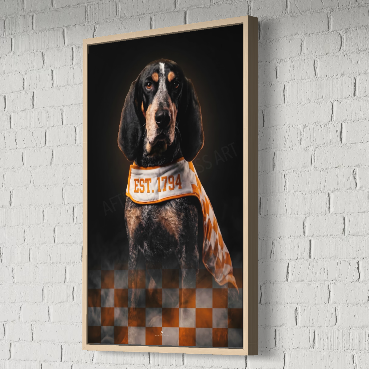 TENNESSEE VOLUNTEERS CANVAS "1794 LEGACY" SMOKEY MASCOT