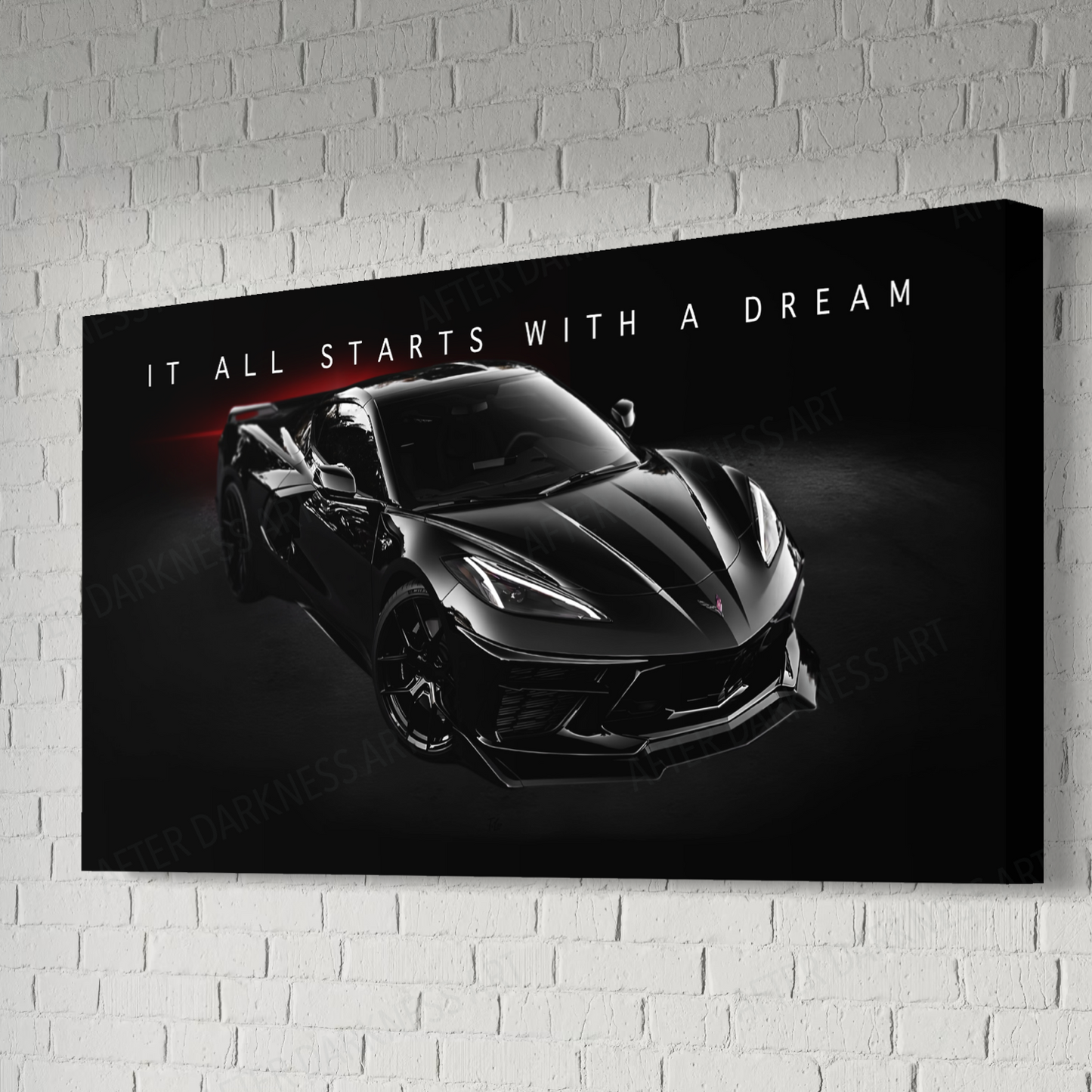 C8 CANVAS "STINGRAY DREAMING"