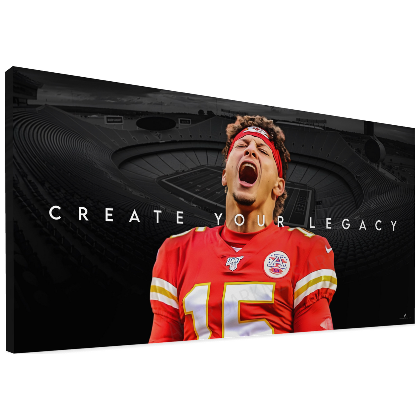 PATRICK MAHOMES CANVAS "CREATE YOUR LEGACY"