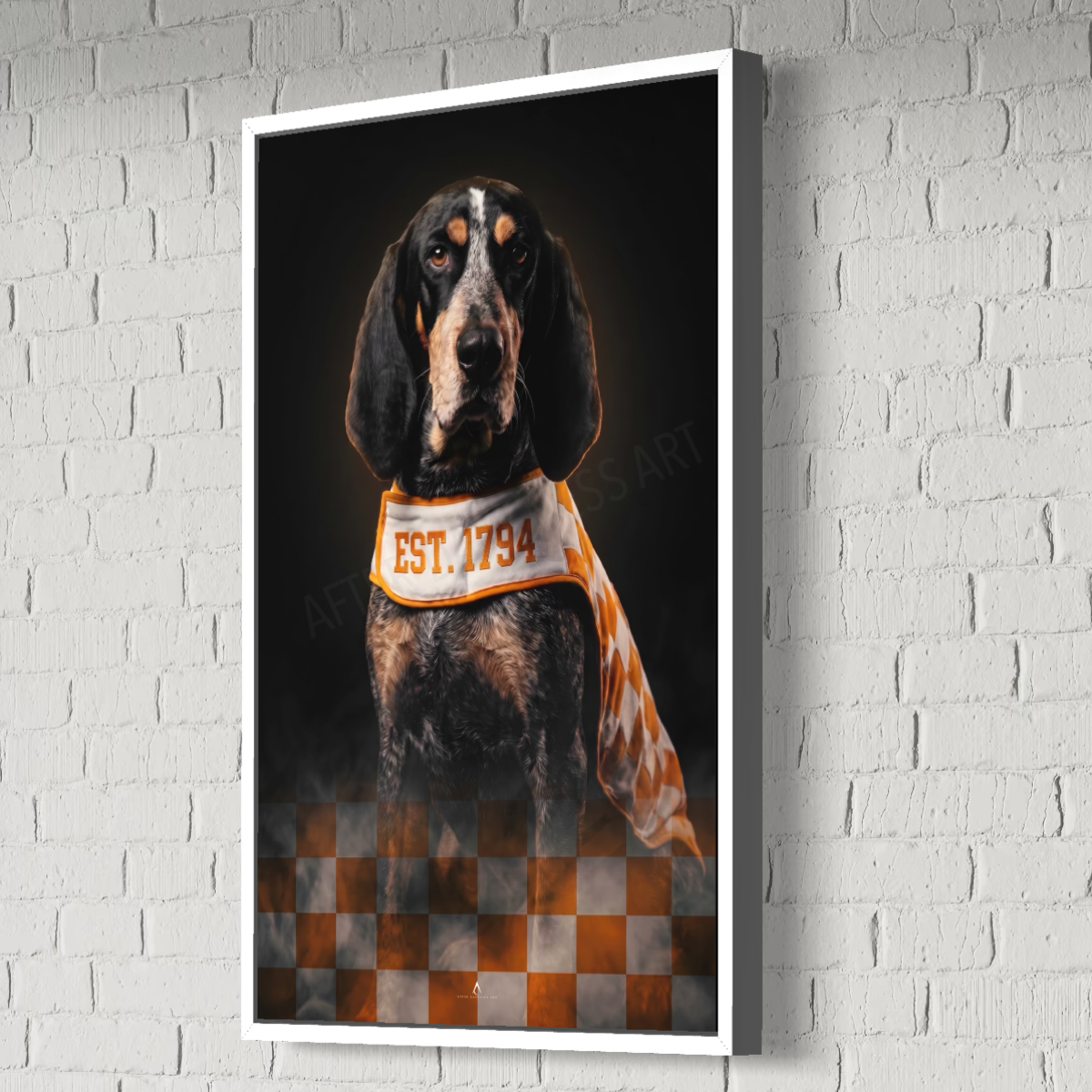 TENNESSEE VOLUNTEERS CANVAS "1794 LEGACY" SMOKEY MASCOT