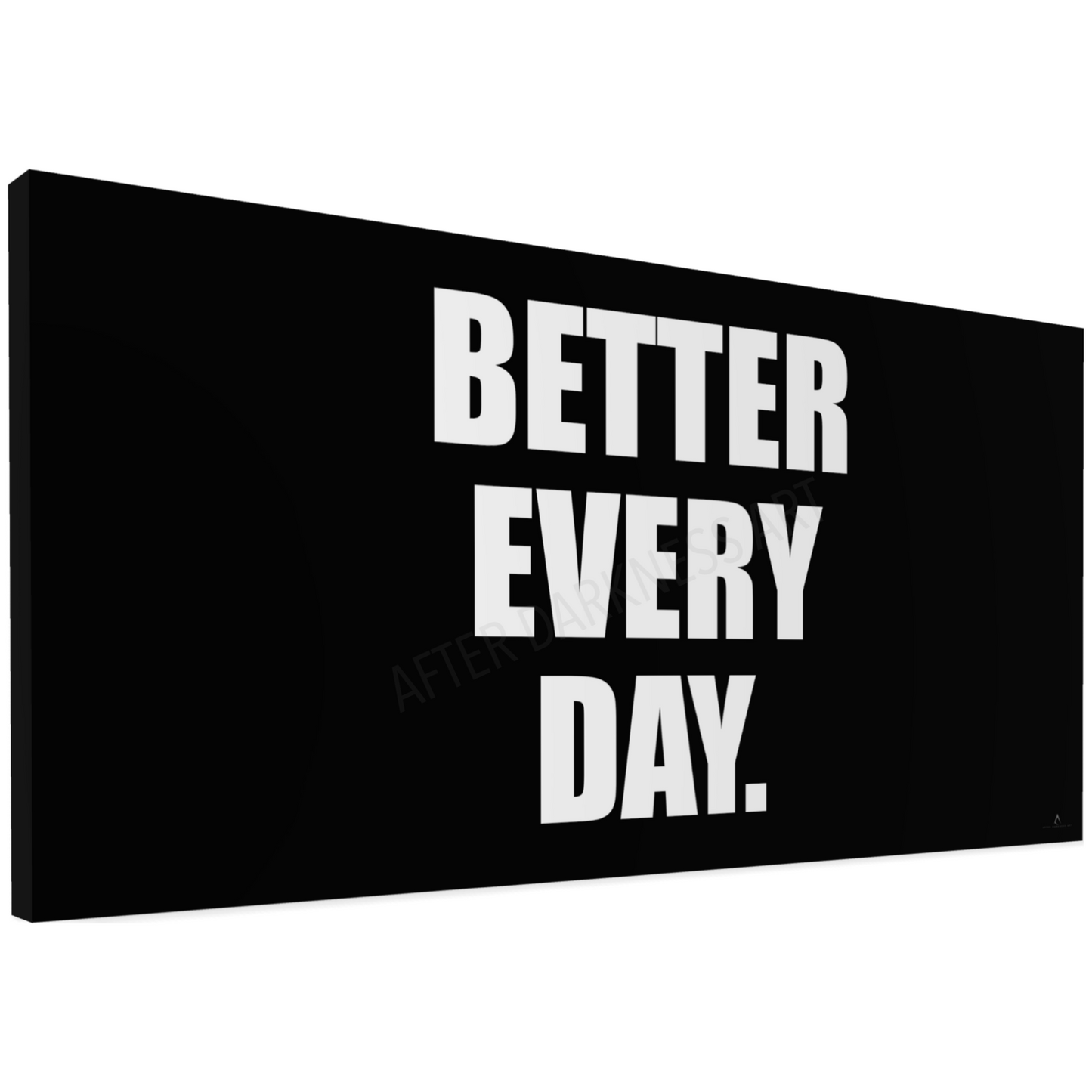 "BETTER EVERY DAY" CANVAS WALL ART