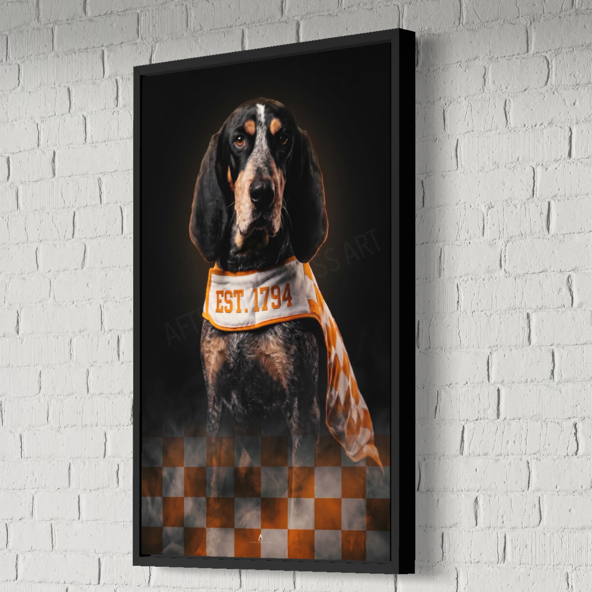 TENNESSEE VOLUNTEERS CANVAS "1794 LEGACY" SMOKEY MASCOT