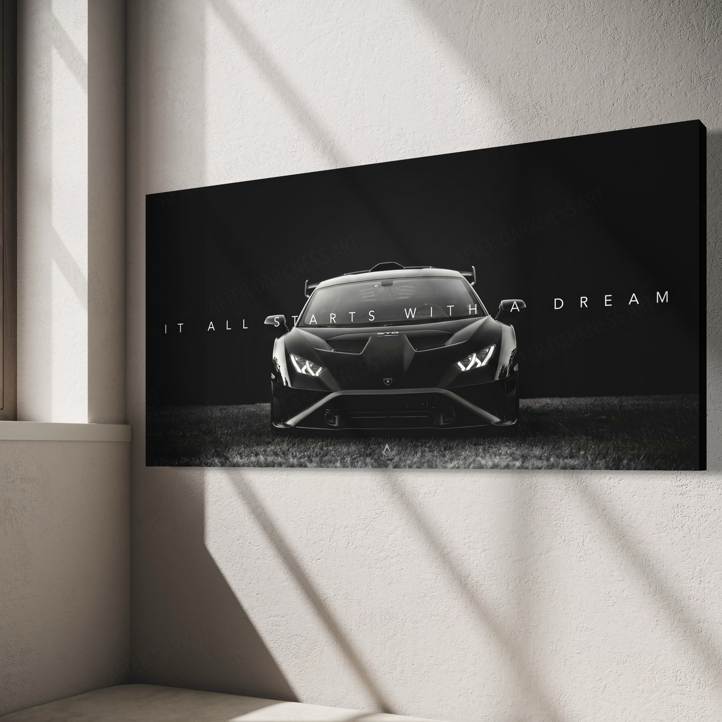 LAMBORGHINI HURACAN STO CANVAS "STO DREAMING"