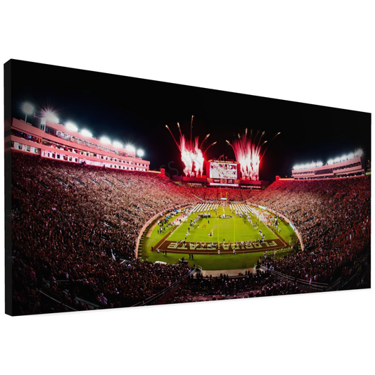 FLORIDA STATE SEMINOLES CANVAS "SEMINOLE SKYFIRE" DOAK CAMPBELL STADIUM
