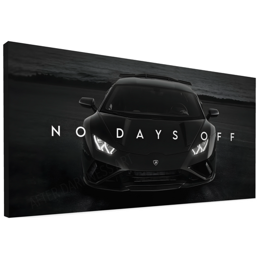 LAMBO CANVAS - NO DAYS OFF