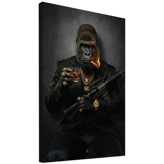 GORILLA CANVAS "PRIMAL AUTHORITY"