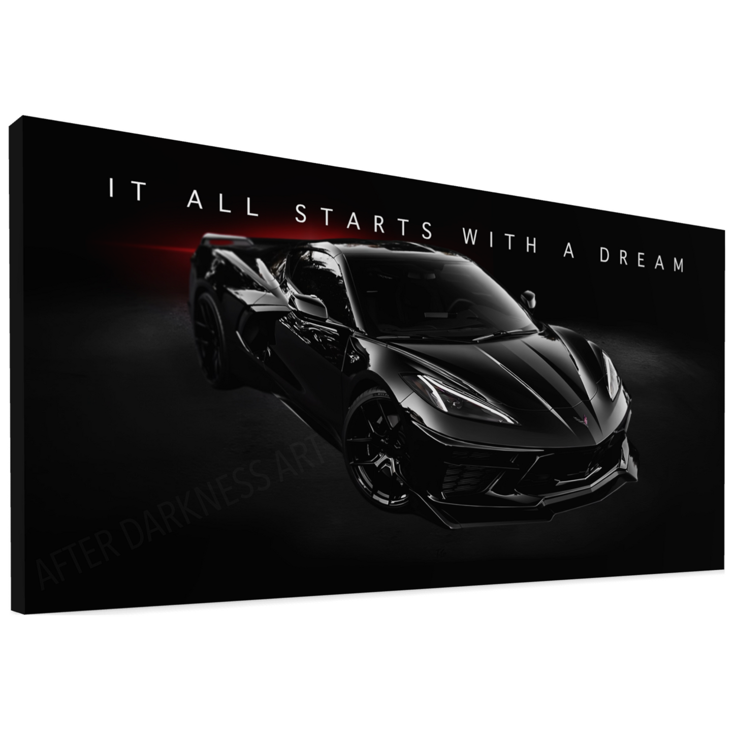 C8 CANVAS "STINGRAY DREAMING"