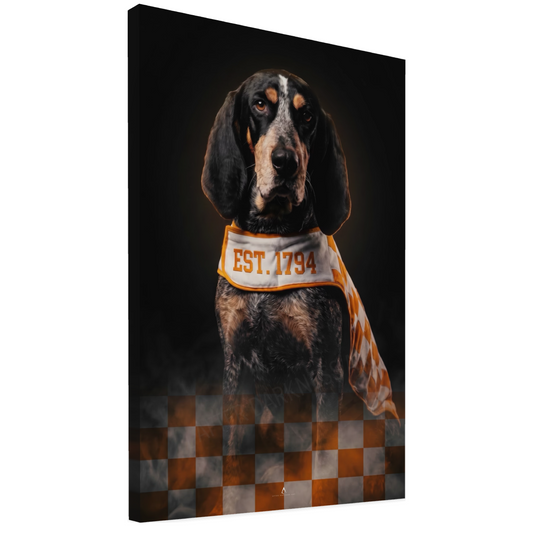 TENNESSEE VOLUNTEERS CANVAS "1794 LEGACY" SMOKEY MASCOT
