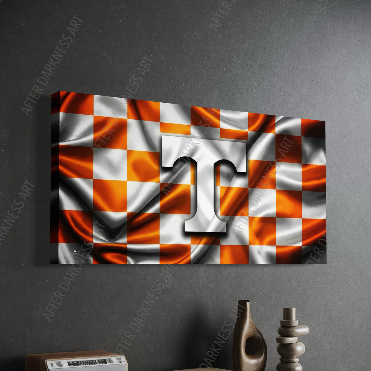 TENNESSEE VOLUNTEERS CANVAS "LAYERED IN ORANGE"
