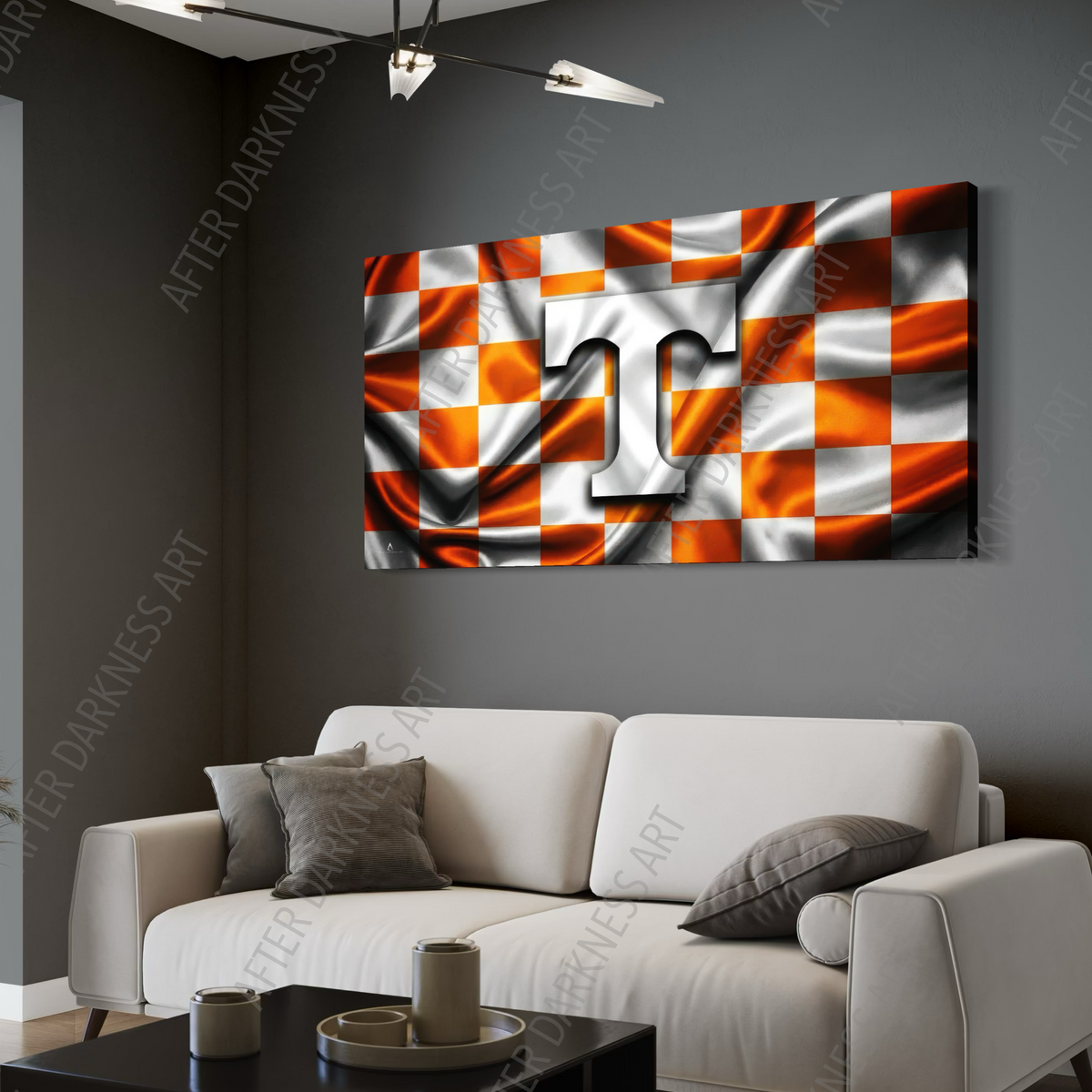 TENNESSEE VOLUNTEERS CANVAS "LAYERED IN ORANGE"