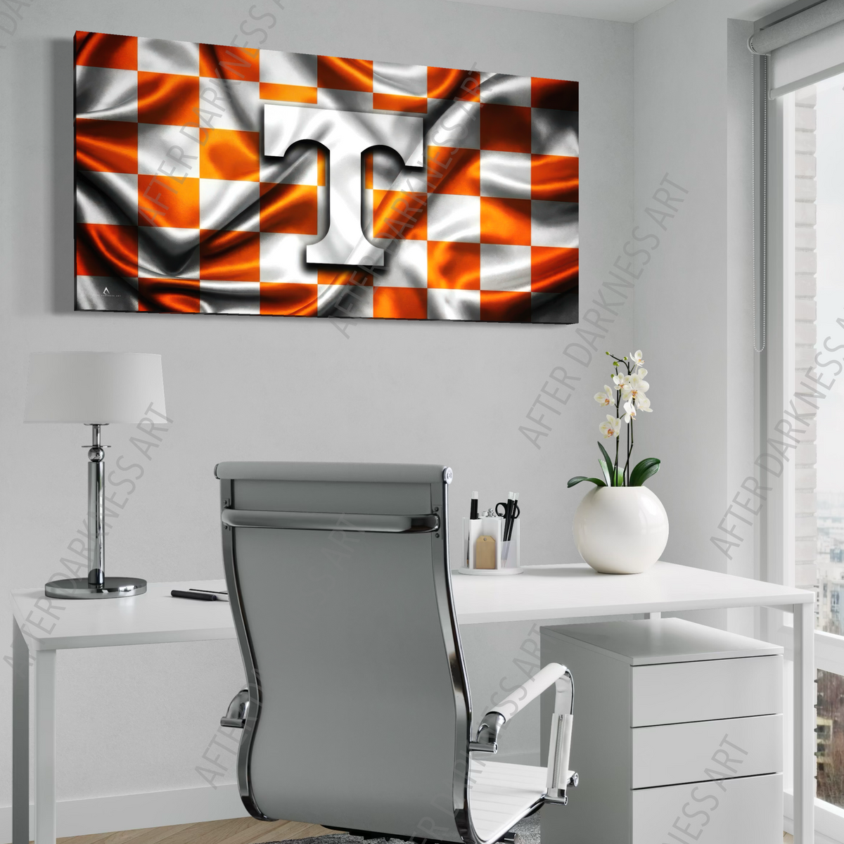 TENNESSEE VOLUNTEERS CANVAS "LAYERED IN ORANGE"