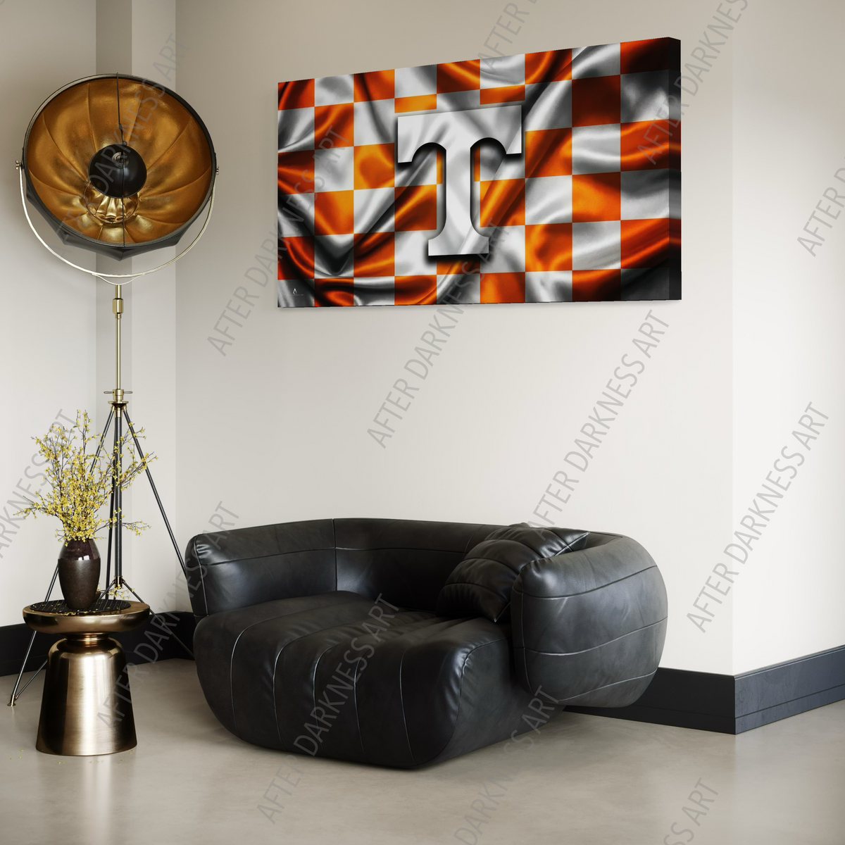 TENNESSEE VOLUNTEERS CANVAS "LAYERED IN ORANGE"