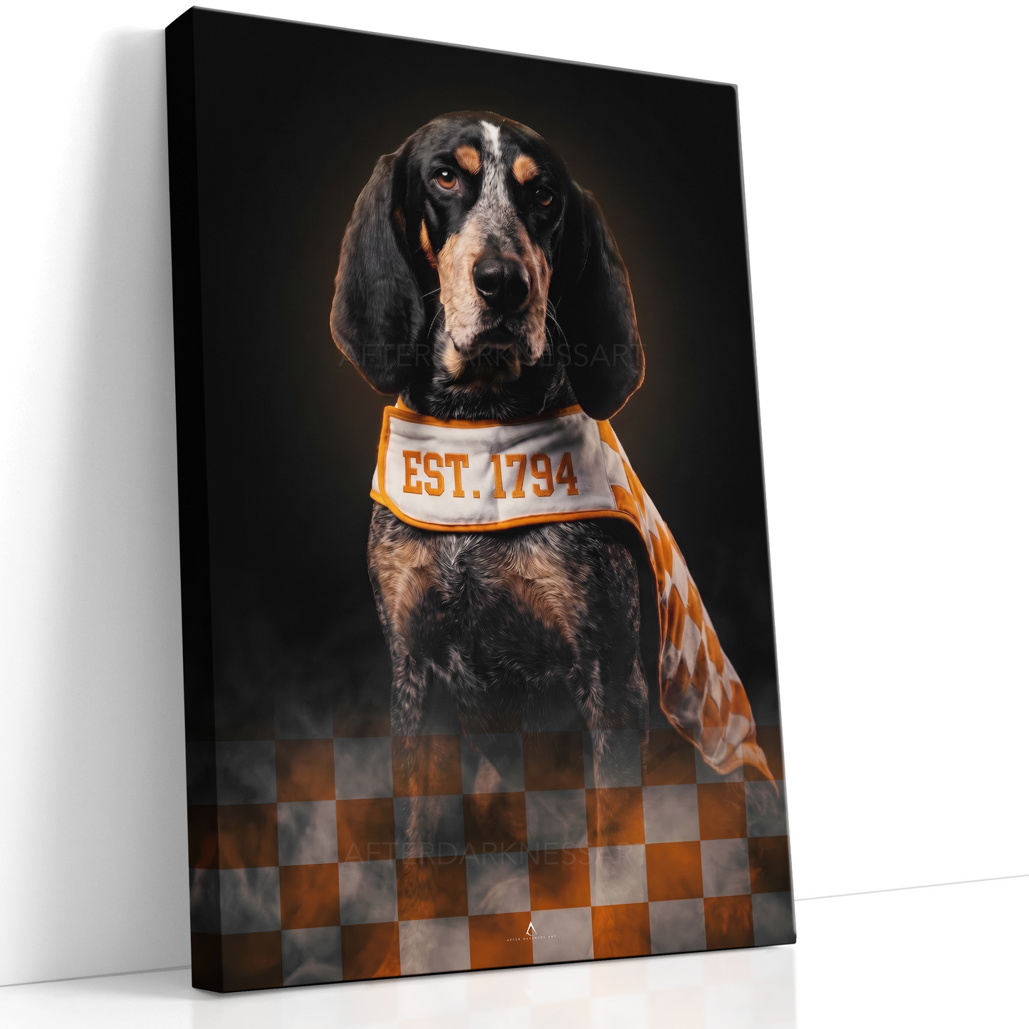 TENNESSEE VOLUNTEERS CANVAS "1794 LEGACY" SMOKEY MASCOT