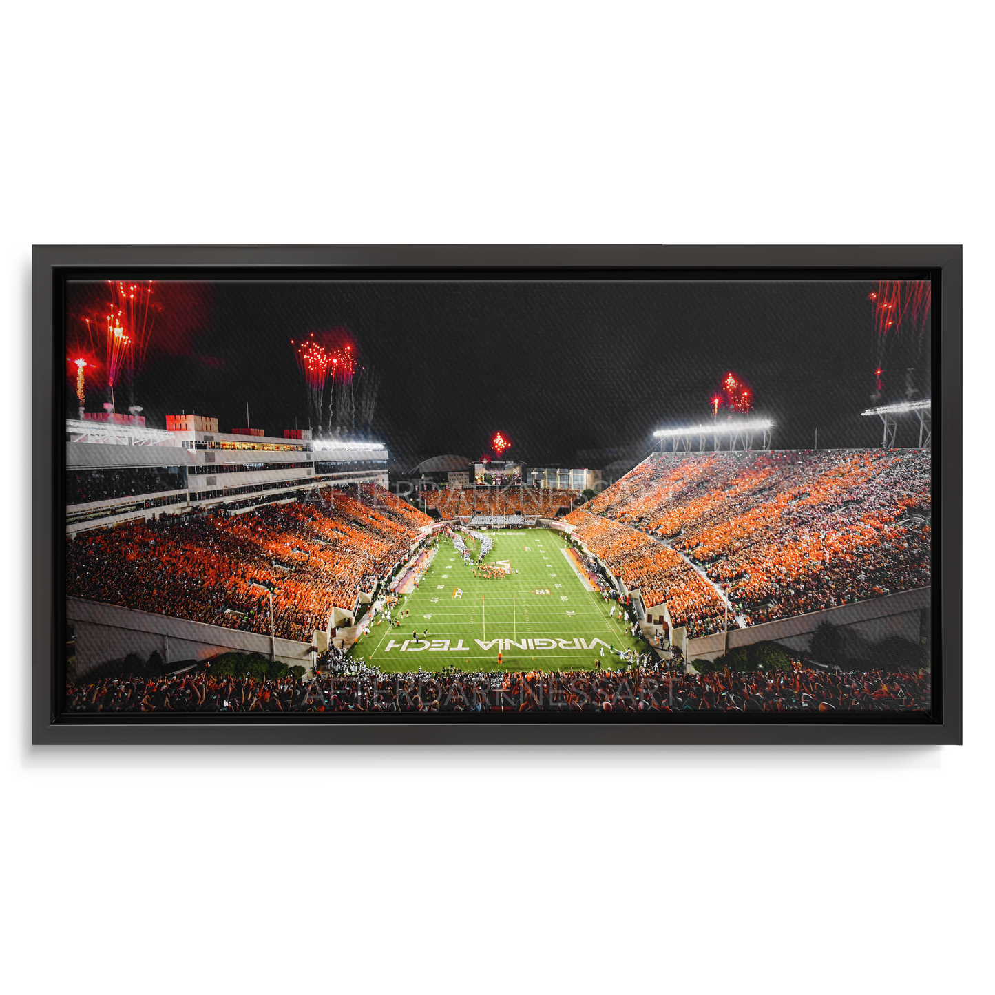 VIRGINIA TECH HOKIES CANVAS "HOKIE GLORY" LANE STADIUM