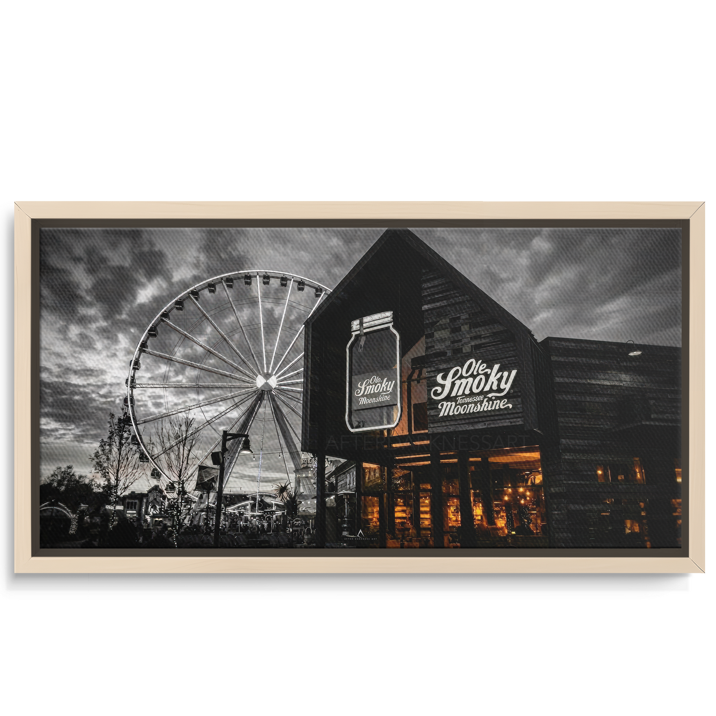 THE ISLAND PIGEON FORGE TENNESSEE CANVAS "MOONSHINE & SKYLINES"
